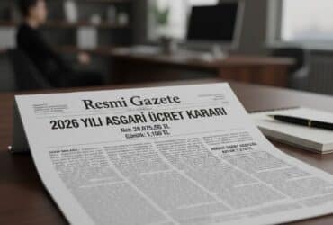2026 Yili Asgari Ucret Karari Resmi Gazetede Yayimlandi